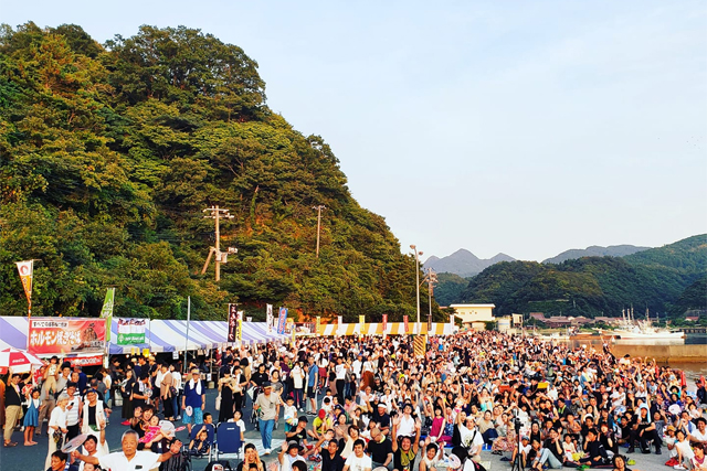 温泉津夏祭り